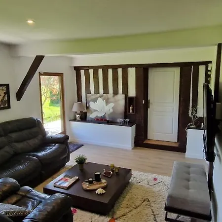Maison Normande Avec Piscine A 10 Min D'honfleur * Saint-Pierre-du-Val